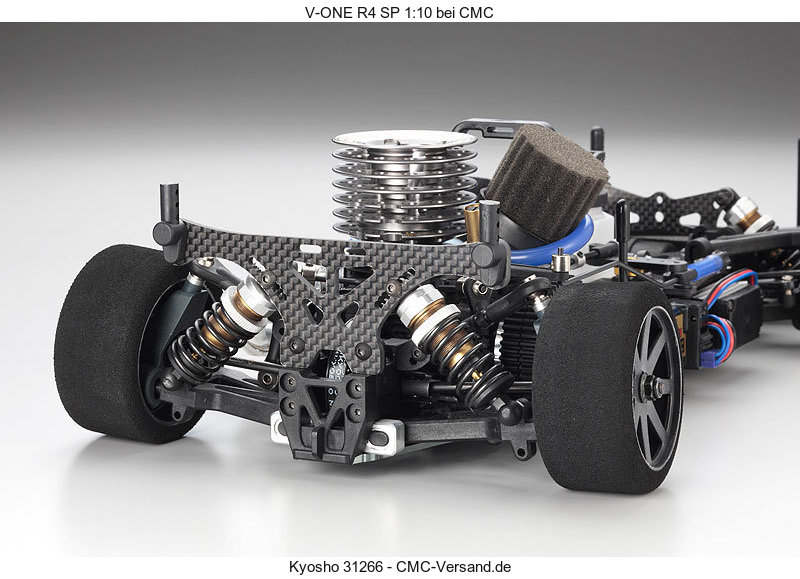 KIT AUTOMODELO KYOSHO PRÓ V-ONE R4SP 1/10 ON-ROAD KYO 31266B